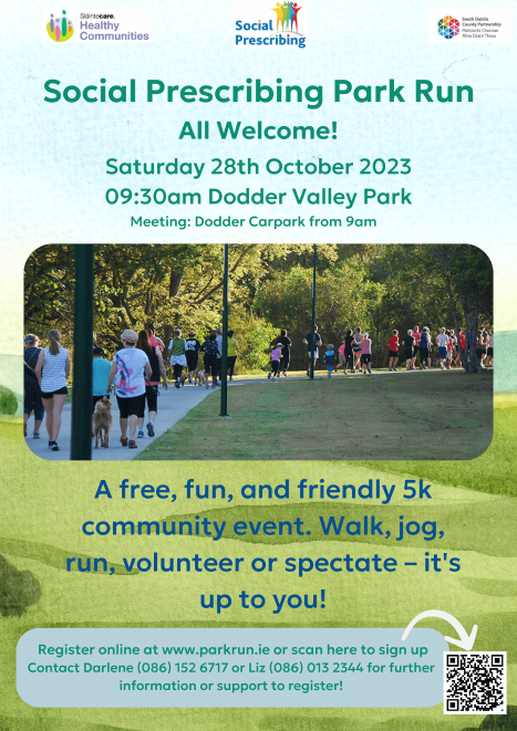 Social Prescribing Park Run Corkagh/Dodder Valley Park